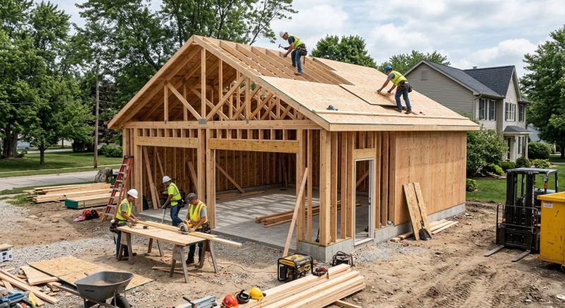 Attached Garage Construction in Naples, FL