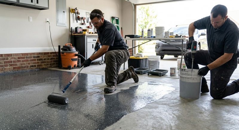 Concrete Floor Coating Service in Fairfax, VA
