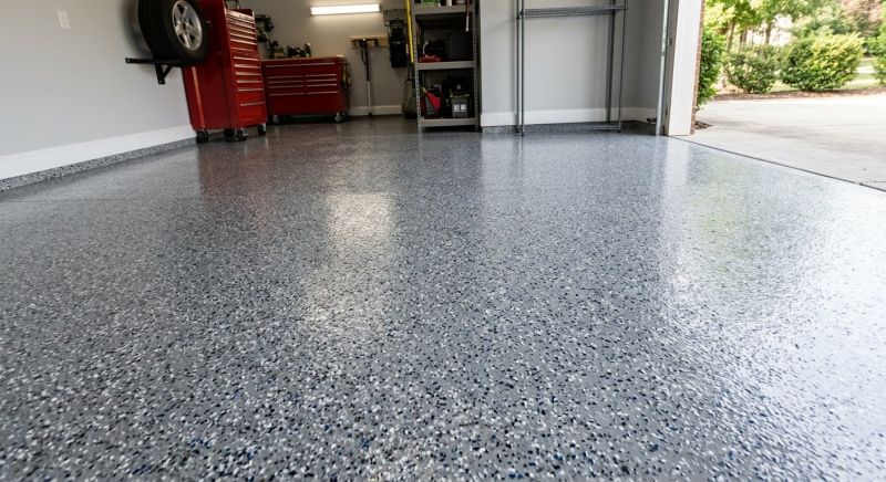 Garage Concrete Coating in Greensboro, NC