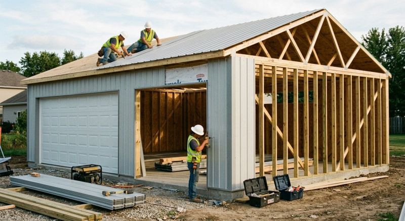 Garage Construction in Mount Pleasant, SC