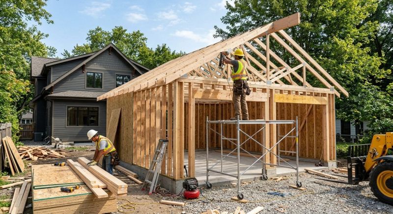 Garage Construction in Cypress, TX