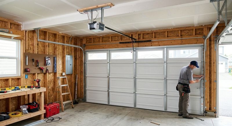 Wood Garage Installation in South Houston, TX